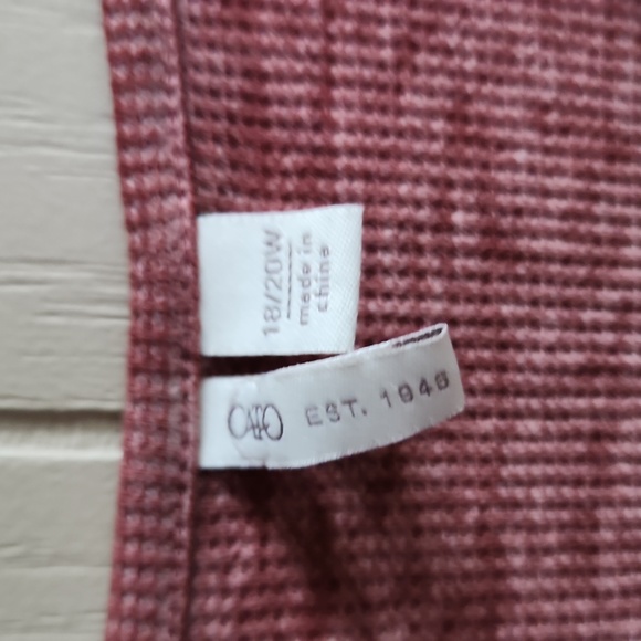 Cato Waffle Knit Guitar Long Sleeve - Picture 3 of 5